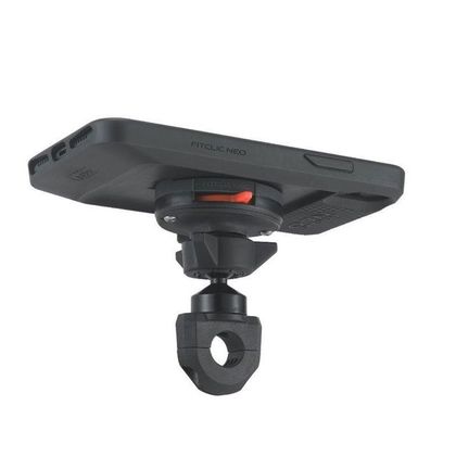 Support Smartphone Tigra Sport Kit pour montage coque Fit Clic Néo sur rétroviseur scooter