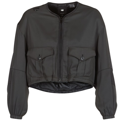 G-Star Raw - RACKAM OS CROPPED BOMBER - Noir