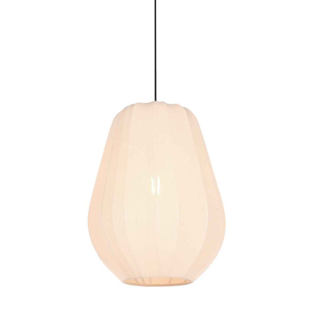 Anne Light & Home Hanglamp Sable CrÃ¨me Linnen Ã 27cm E27 fitting
