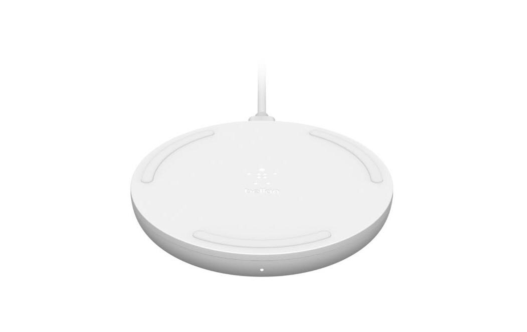 Wireless Charger Boost Charge 10W WeissLadepad für schnelles kabelloses Laden