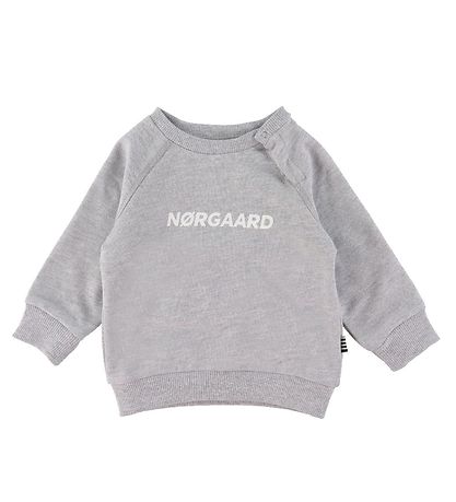 Mads N?rgaard Sweatshirt - Sirius - Gråmeleret