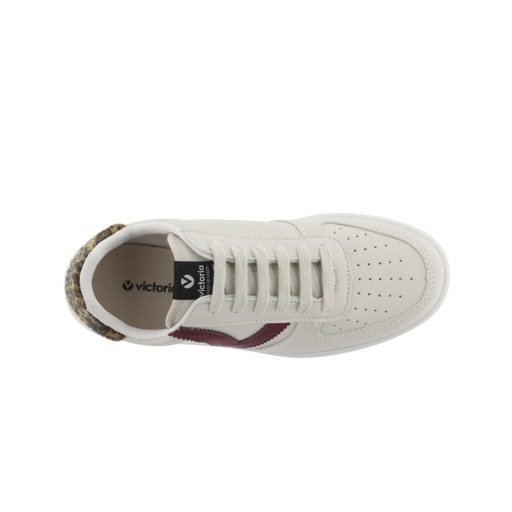 Zapatillas De Efecto Piel Victoria Madrid Con Piezas De Serraje Y Trasera Animal Print