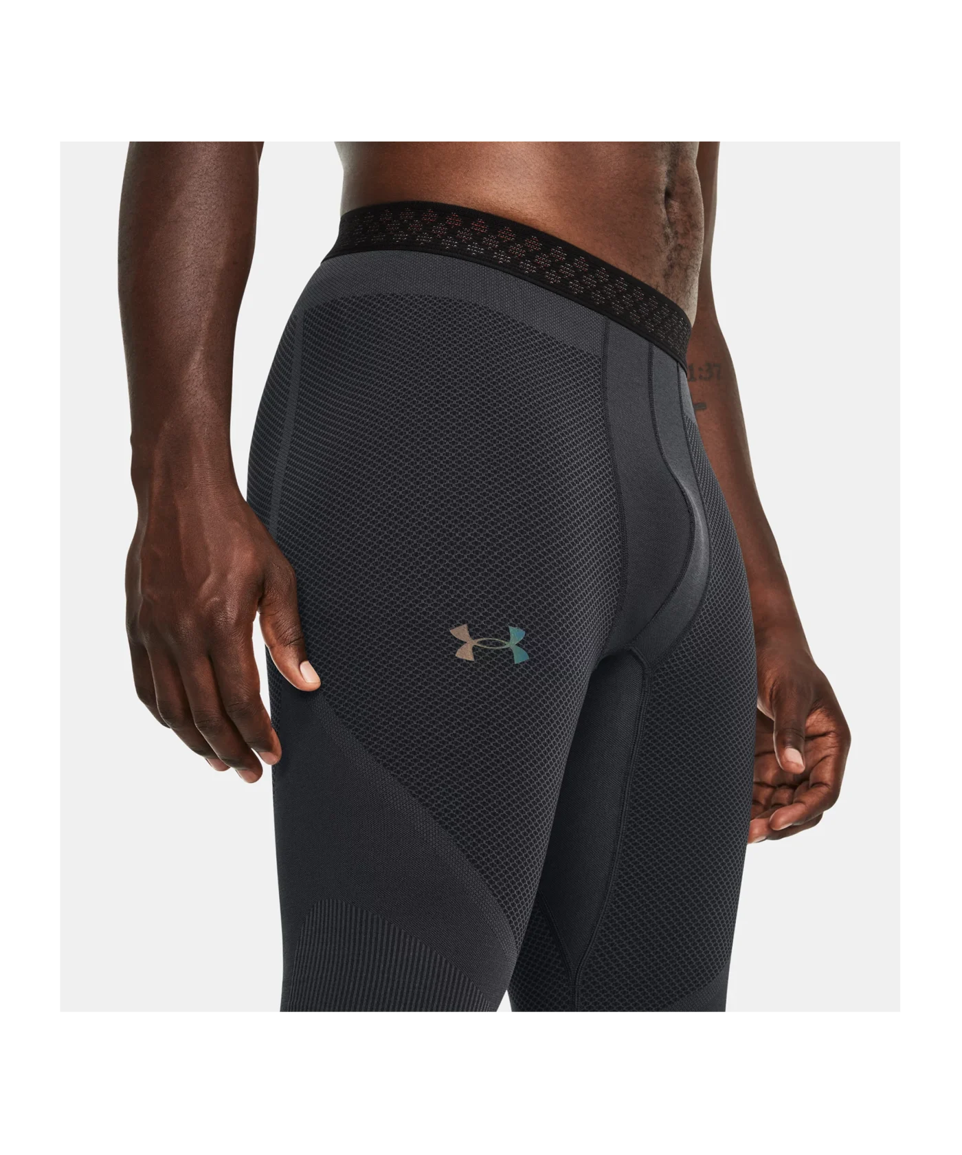 Under Armour Rush Seamless Tight Schwarz F001