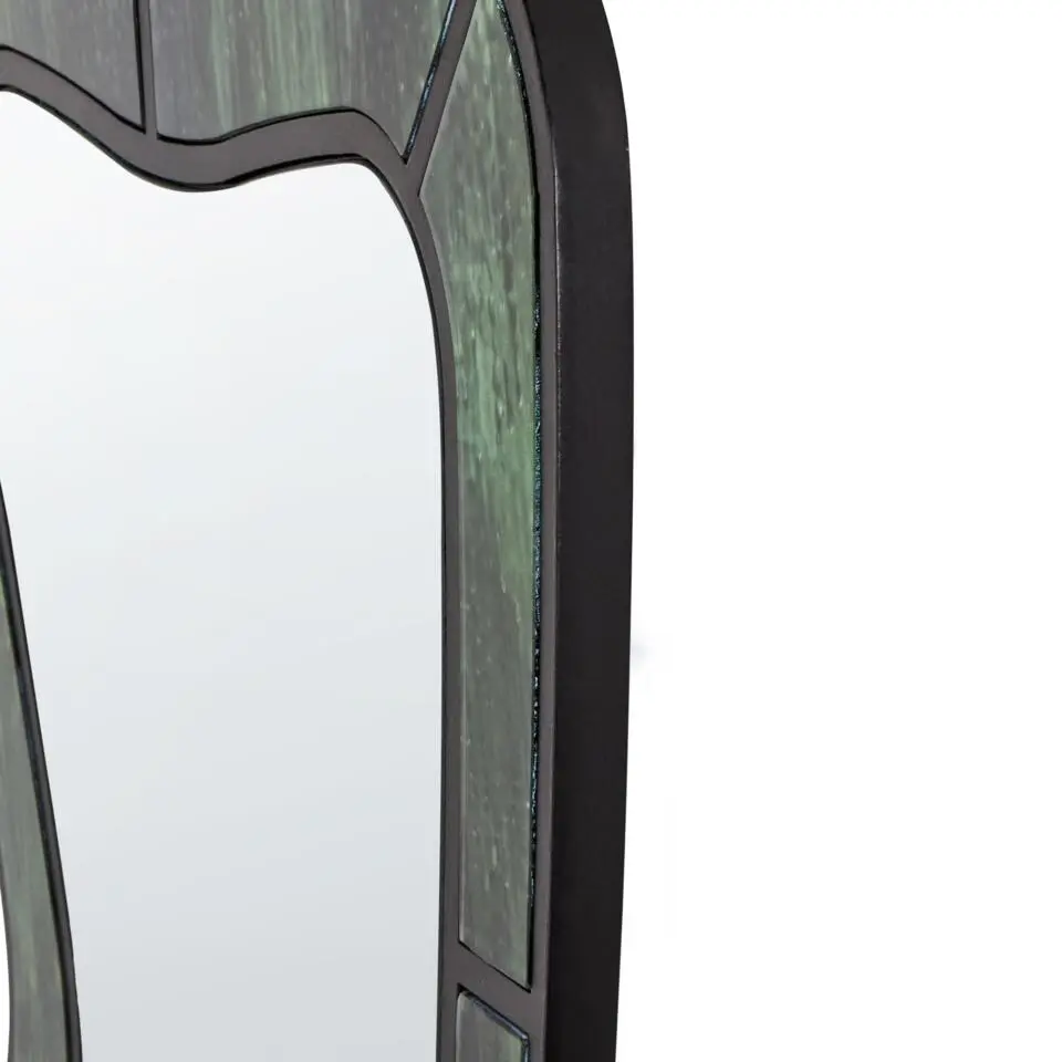 CERVILLE - Wandspiegel - Groen - Glas/MDF