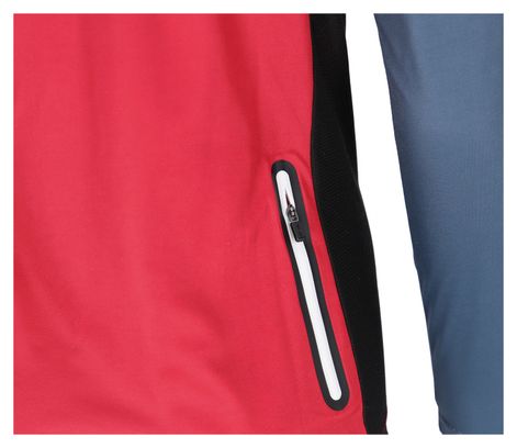 Maillot Manches Longue XLC JE-S22 Rouge Gris