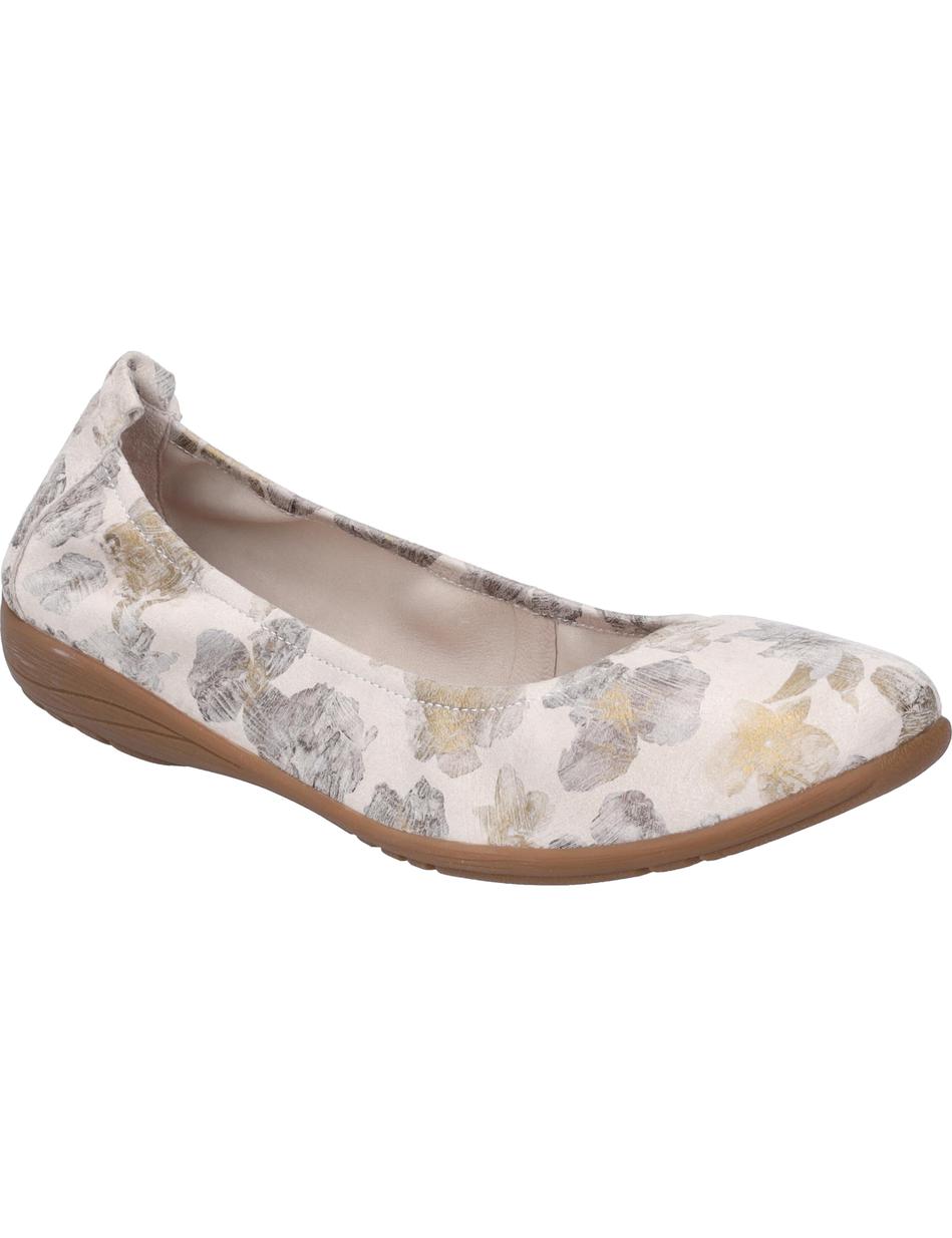 Ballerina Fenja 01, creme-multi