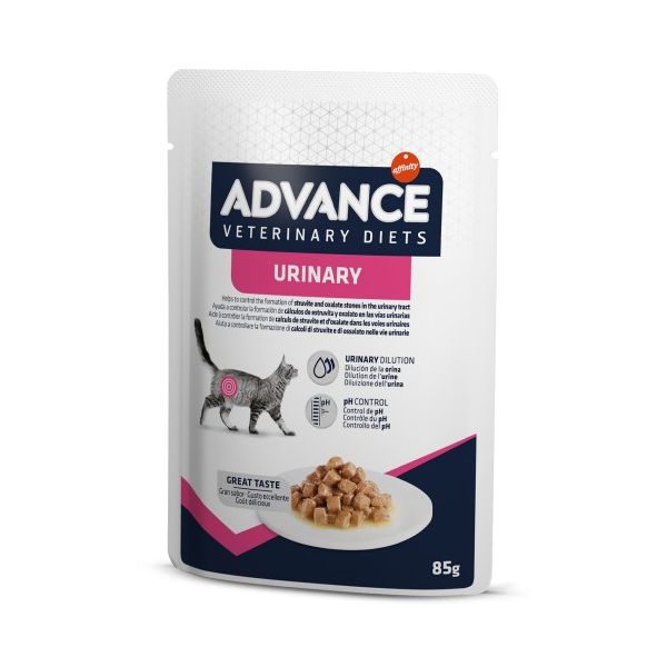 Ração Húmida Advance Vet Diets Cat Urinary 85g