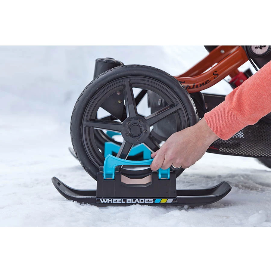 X-lander Geschwisterwagen X-Double Double Black inklusive Wheelblades