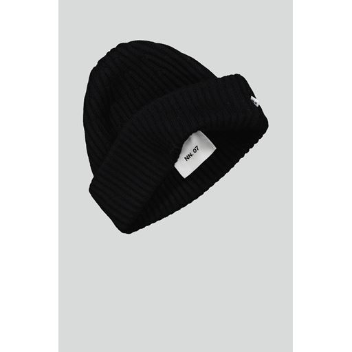 NN. 07 Rib Beanie, Black, One size
