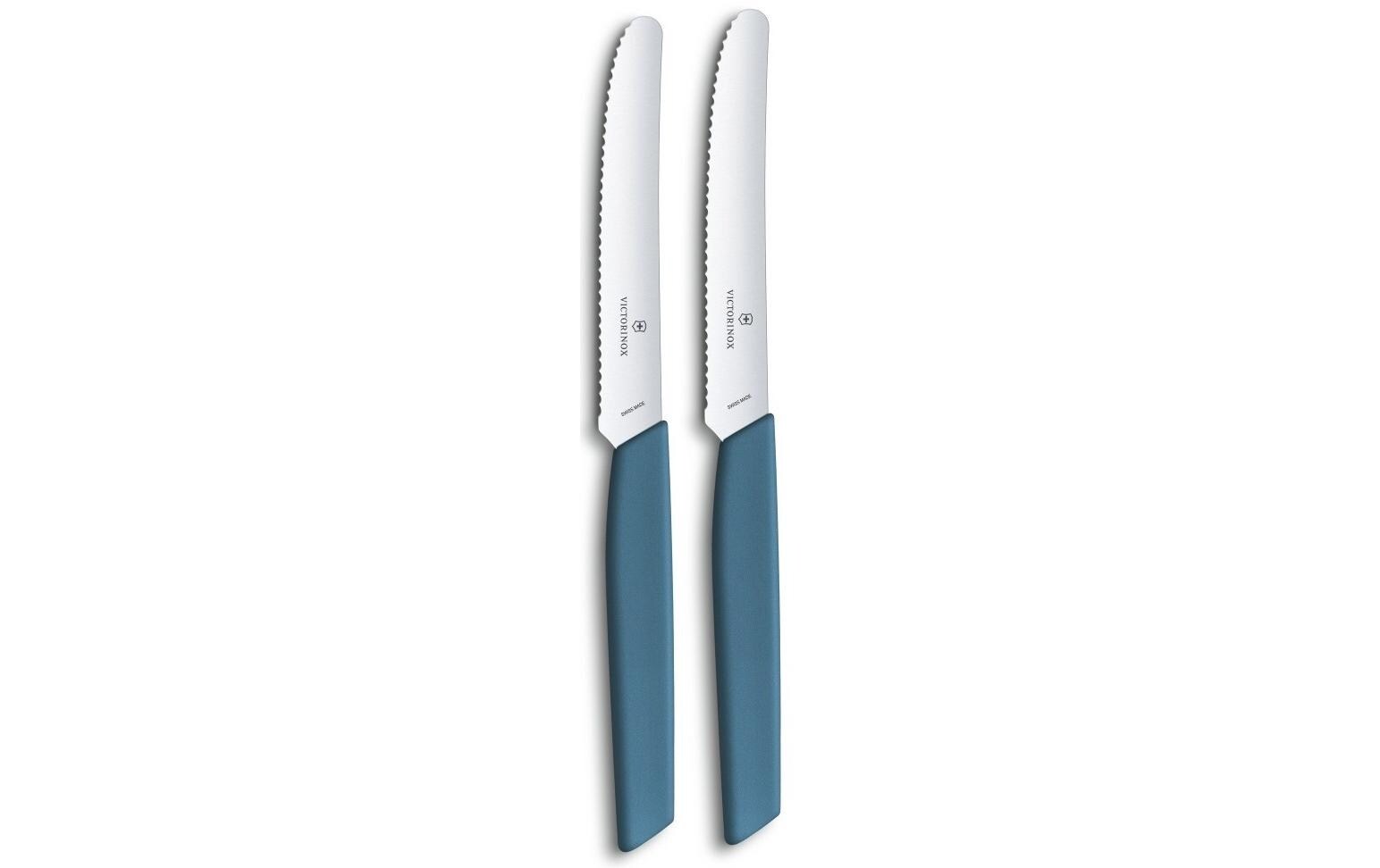 Tafelmesser Swiss Modern 2 Stück, BlauTafelmesser Set