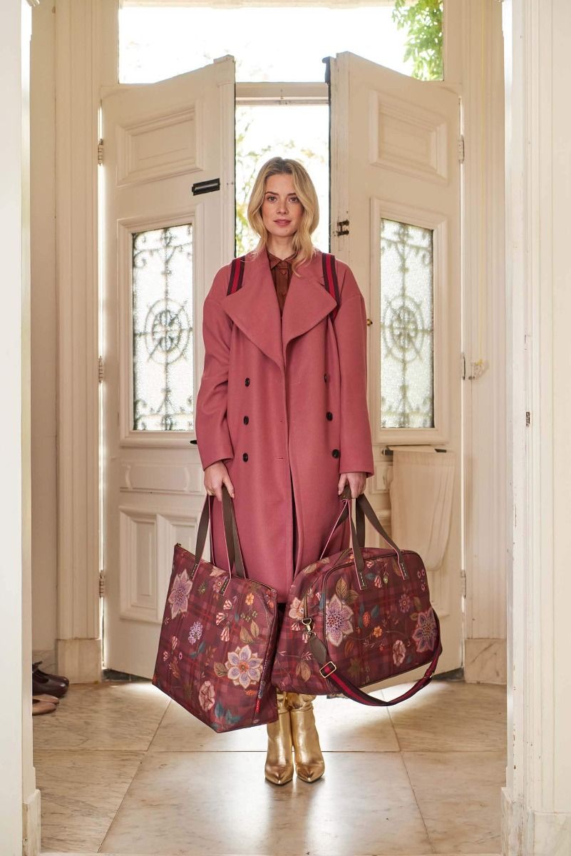 Pip Studio Tote Bag Tilda Flores Felices Red
