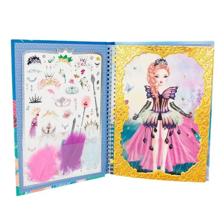 Depesche Create your Fantasy Princess Malbuch
