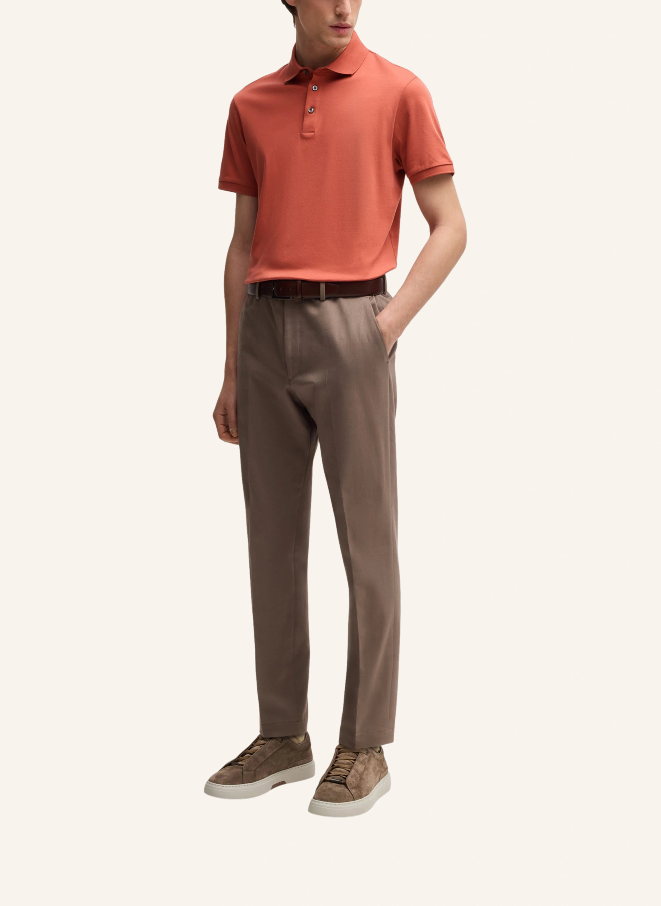 BOSS Poloshirt L-PERRY 14 Regular Fit