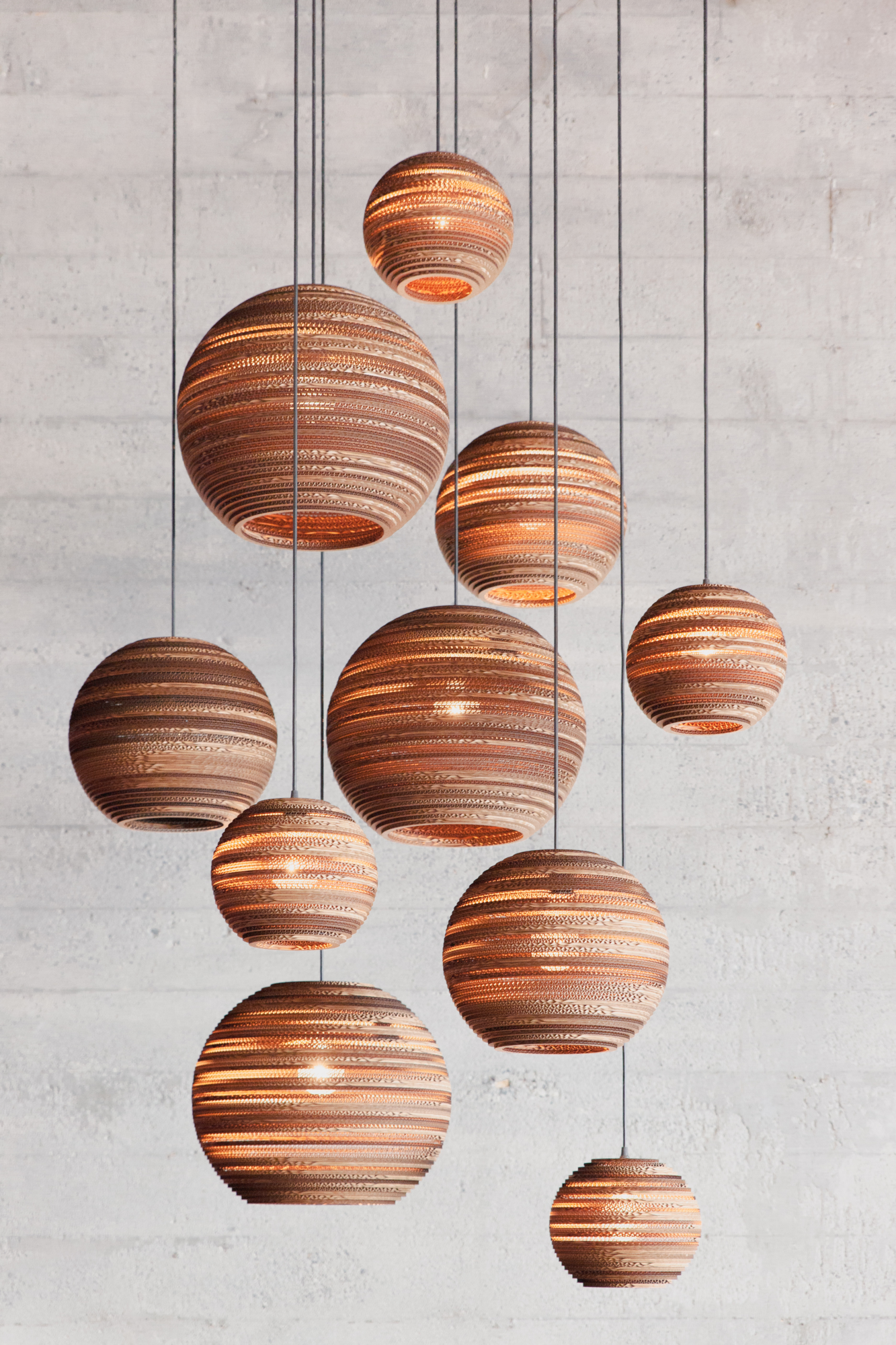 Hanglamp Ausi 14 naturel