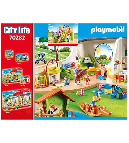 Playmobil City Life - B?rnehavegruppe - 70282 - 40 Dele