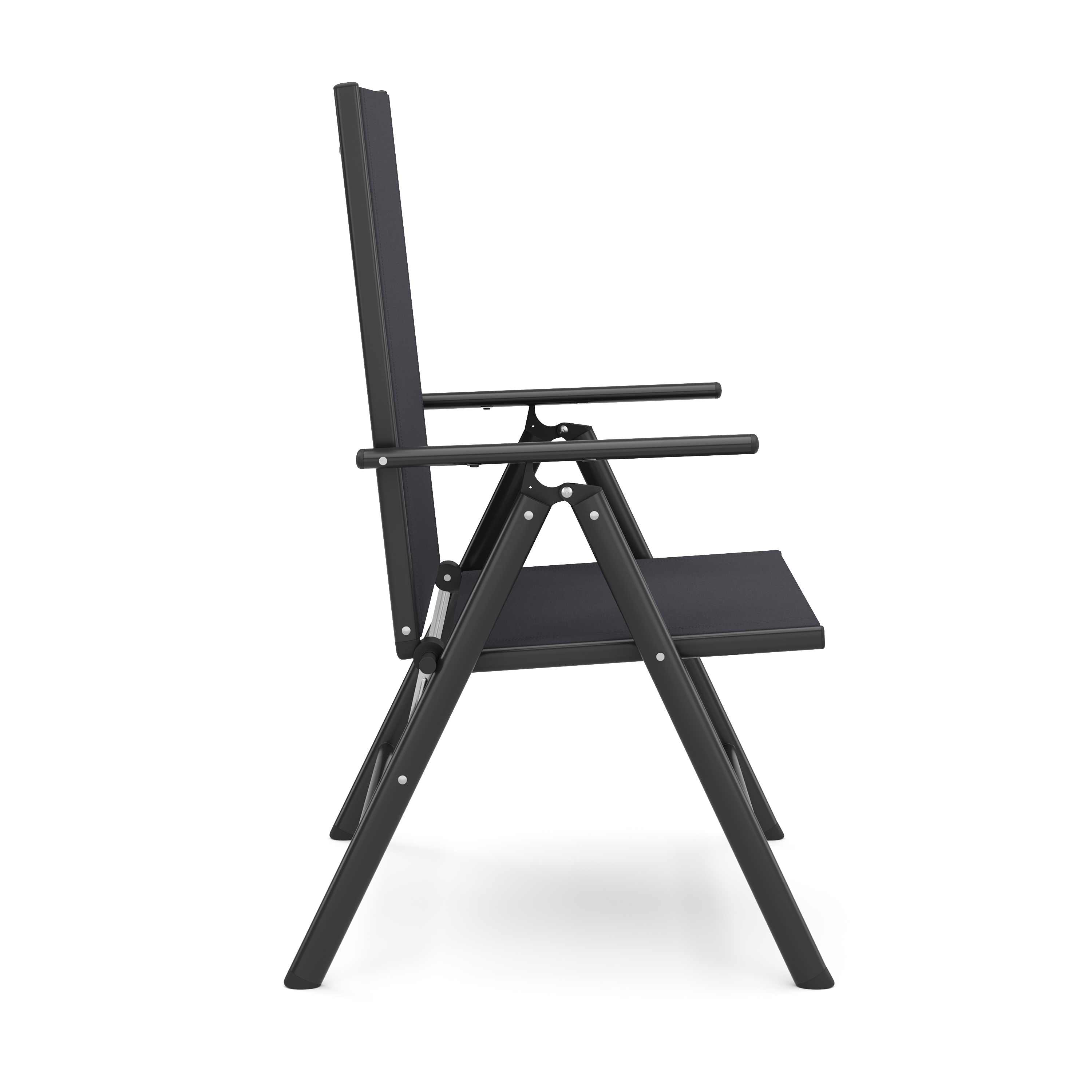 Gartenstuhl WILMA 2er Set anthrazit
