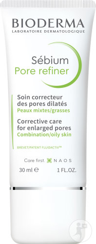 Bioderma Sebium Pore Refiner Soin Correcteur Des Pores Dilatés Peaux Mixtes Et Grasses 30ml