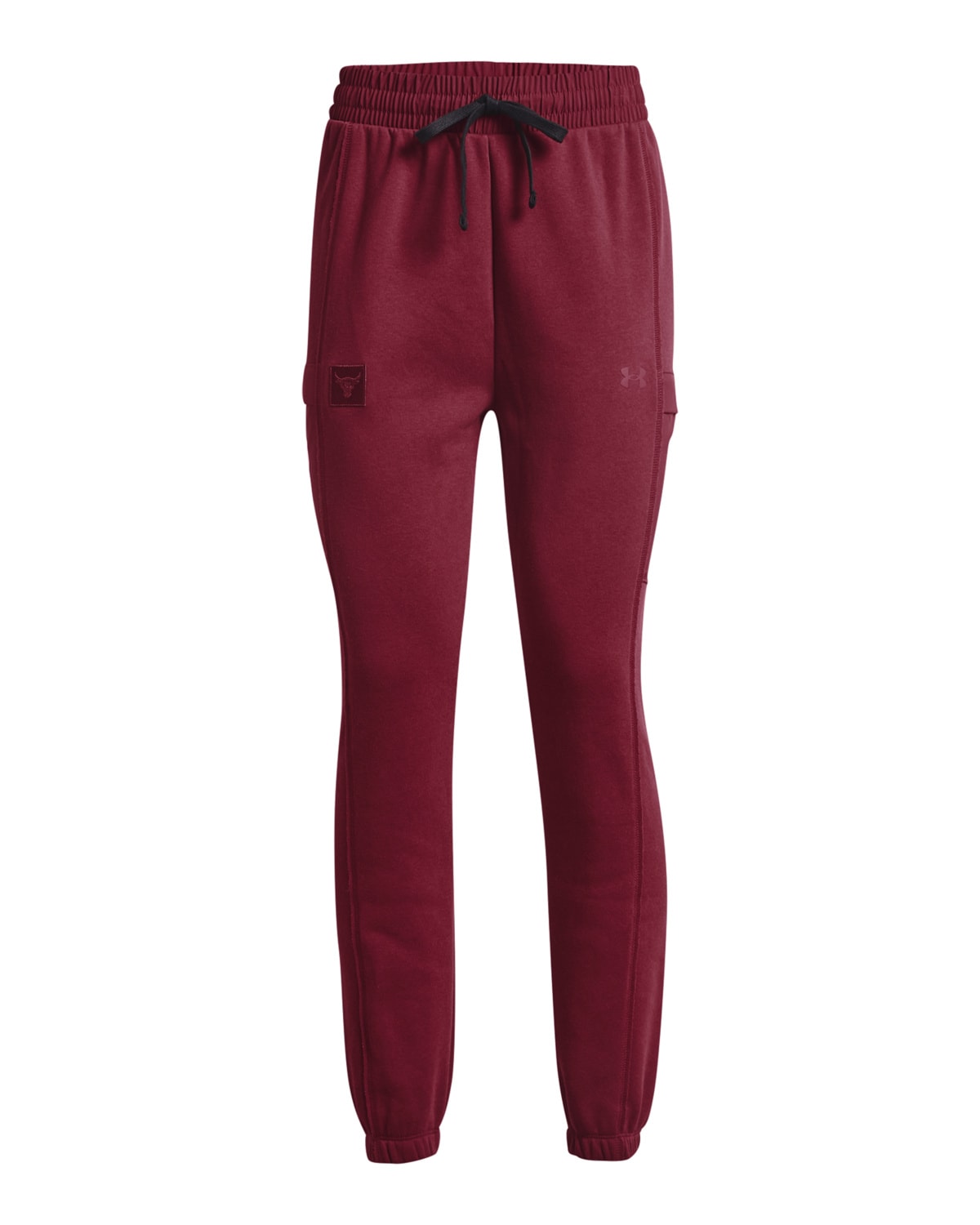 Under Armour Project Rock Fleece Pant Red