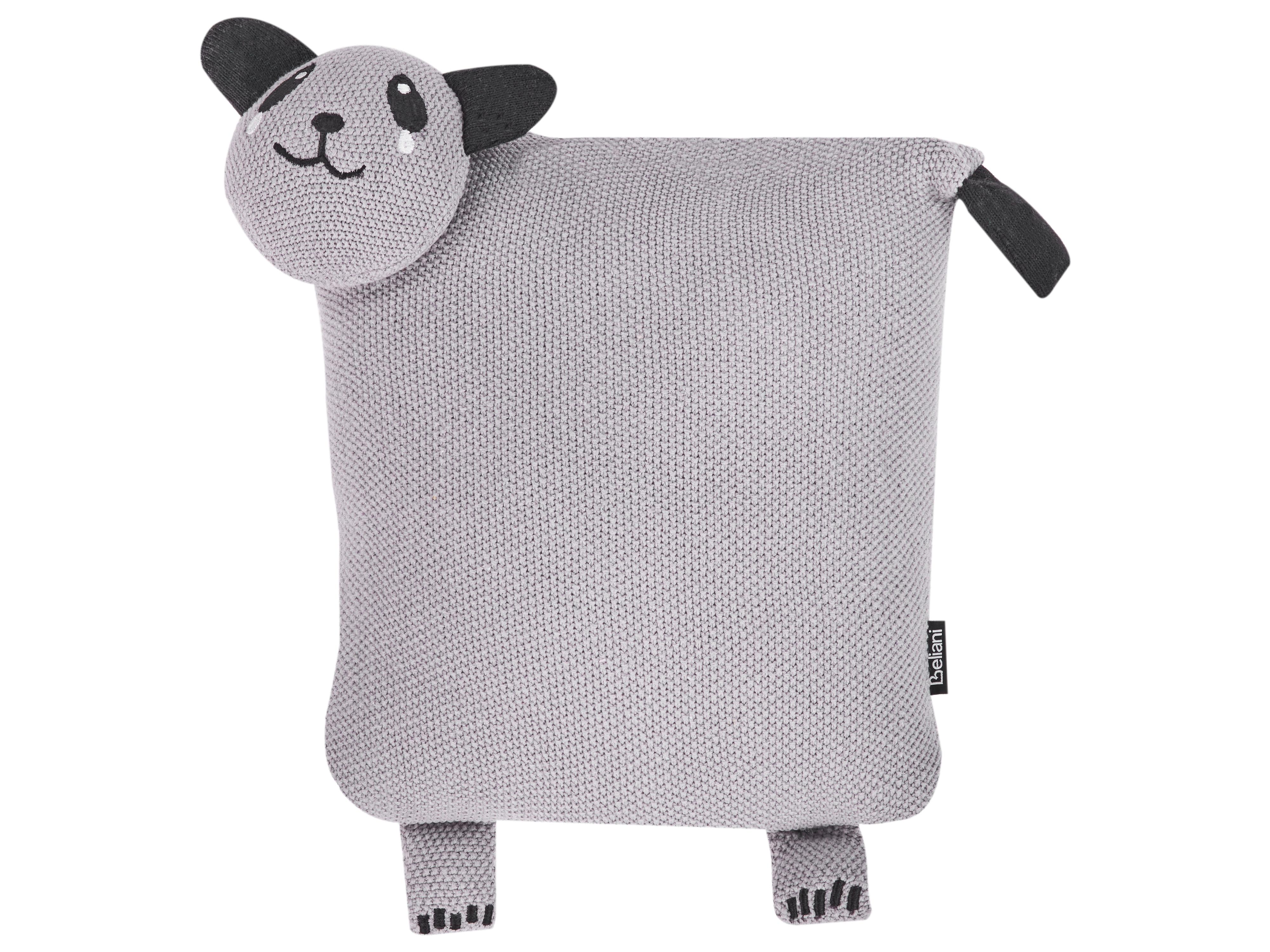 Set van 2 sierkussens SHADOOR Katoen 35 x 35 cm Grijs Panda