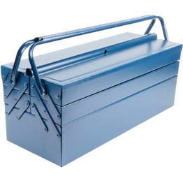 Caisse à outils en métal, longueur: 430 mm