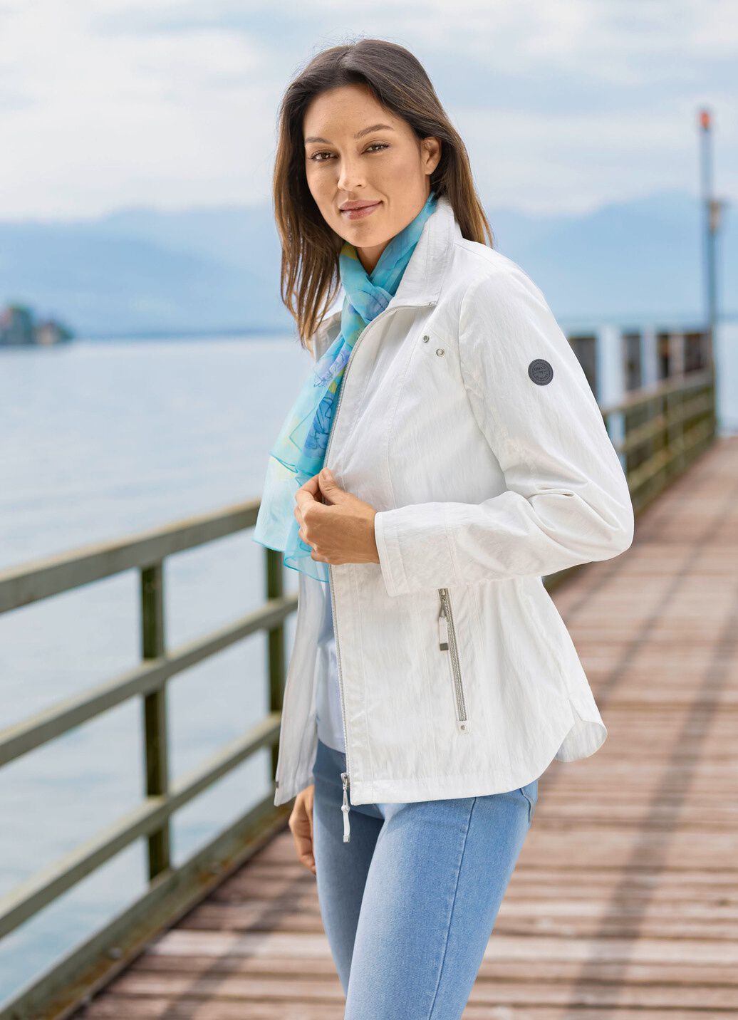 Jacke mit Reißverschlusstaschen
