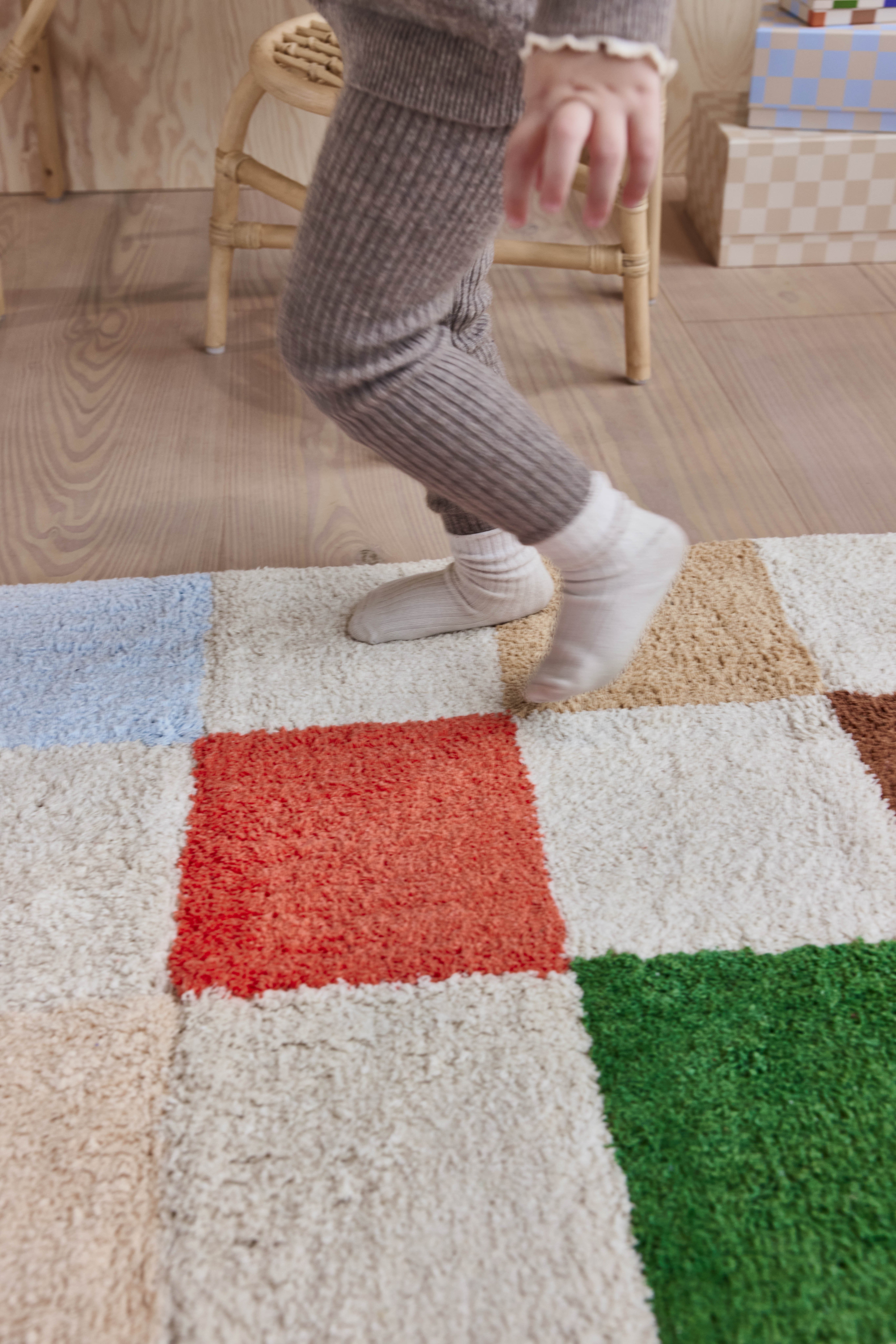 Tapis en coton | Multicolore