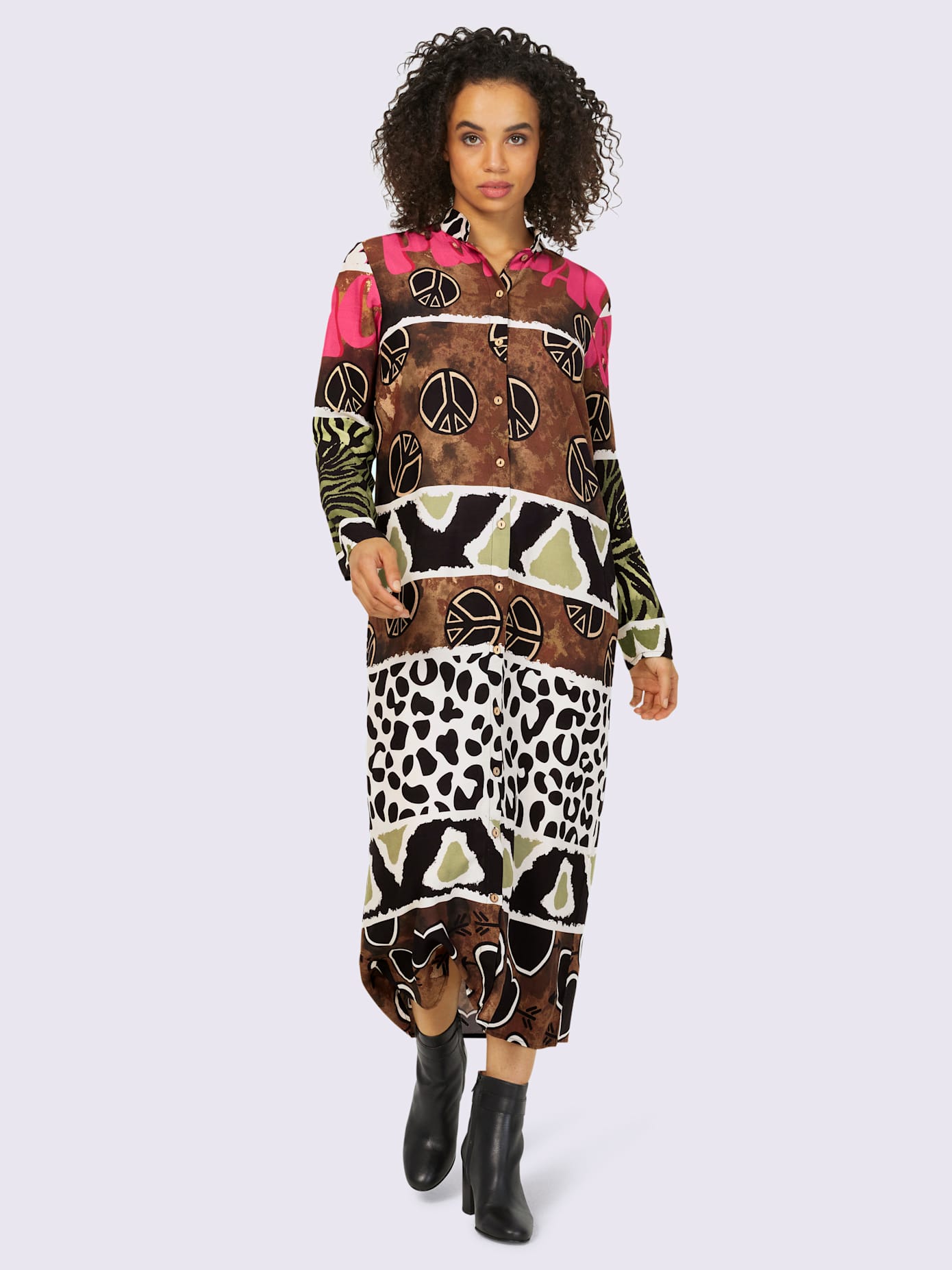 Robe imprimée joli imprimé