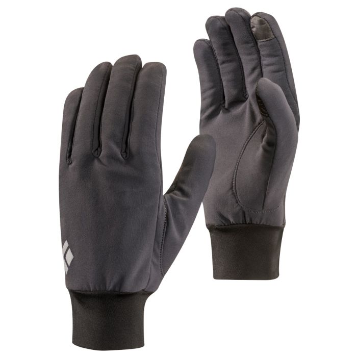 Black Diamond Unisex Handsker Lightweight Softshell Grå