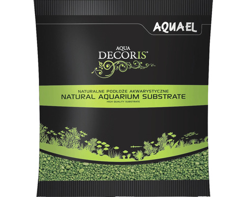Aquariumgrind AQUAEL Aqua Decoris 2-3 mm 1 kg groen