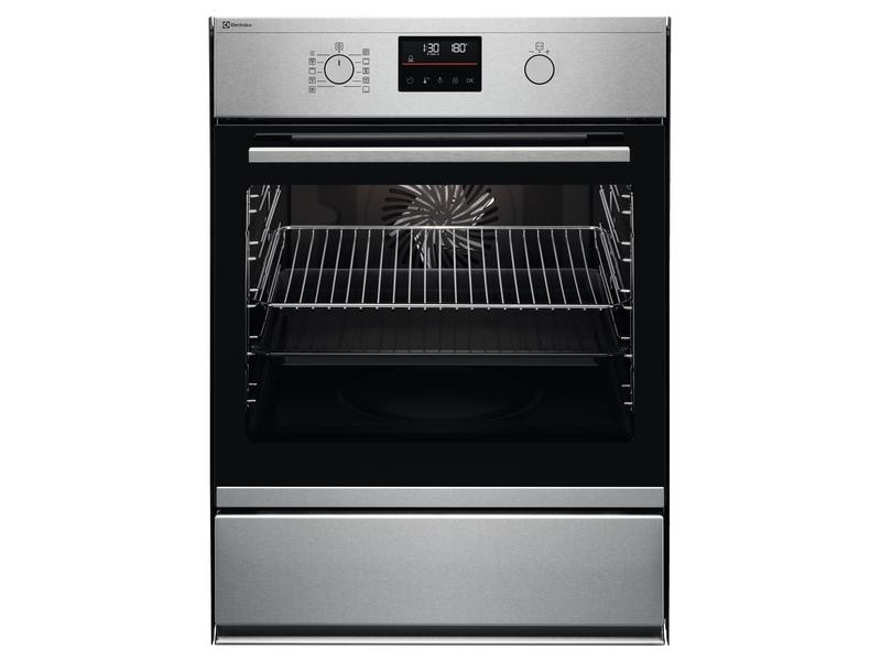 Electrolux Einbaubackofen EB7L4XCN Schwarz/Silber A Backofen für den Einbau