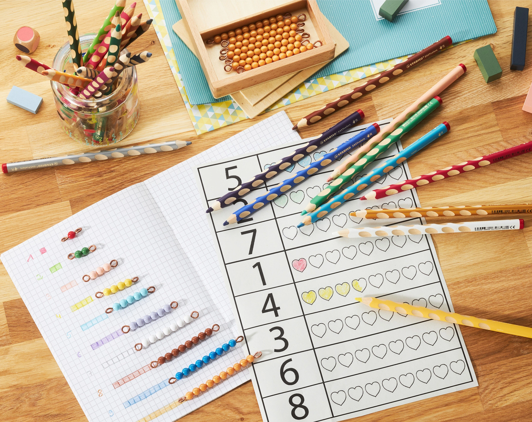 Buntstift STABILO® EASYcolors R 12er-Pack mit Spitzer