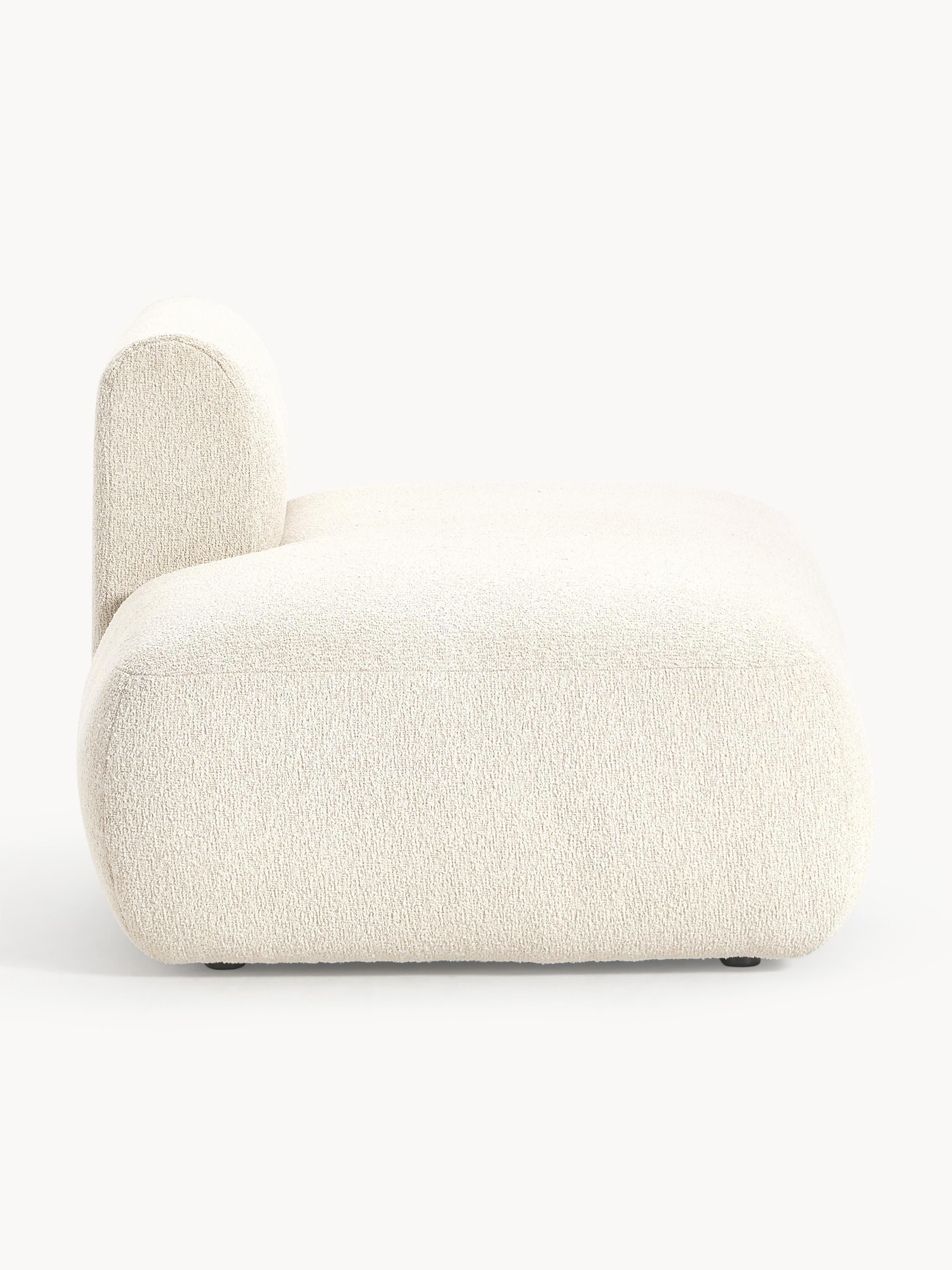 Modulaire bouclé chaise longue Sofia