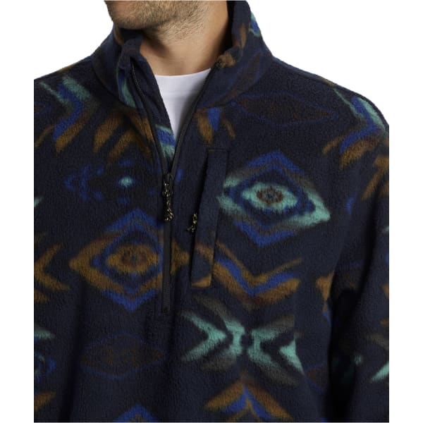 Veste polaire BILLABONG BOUNDARY MOCK NECK NAVY