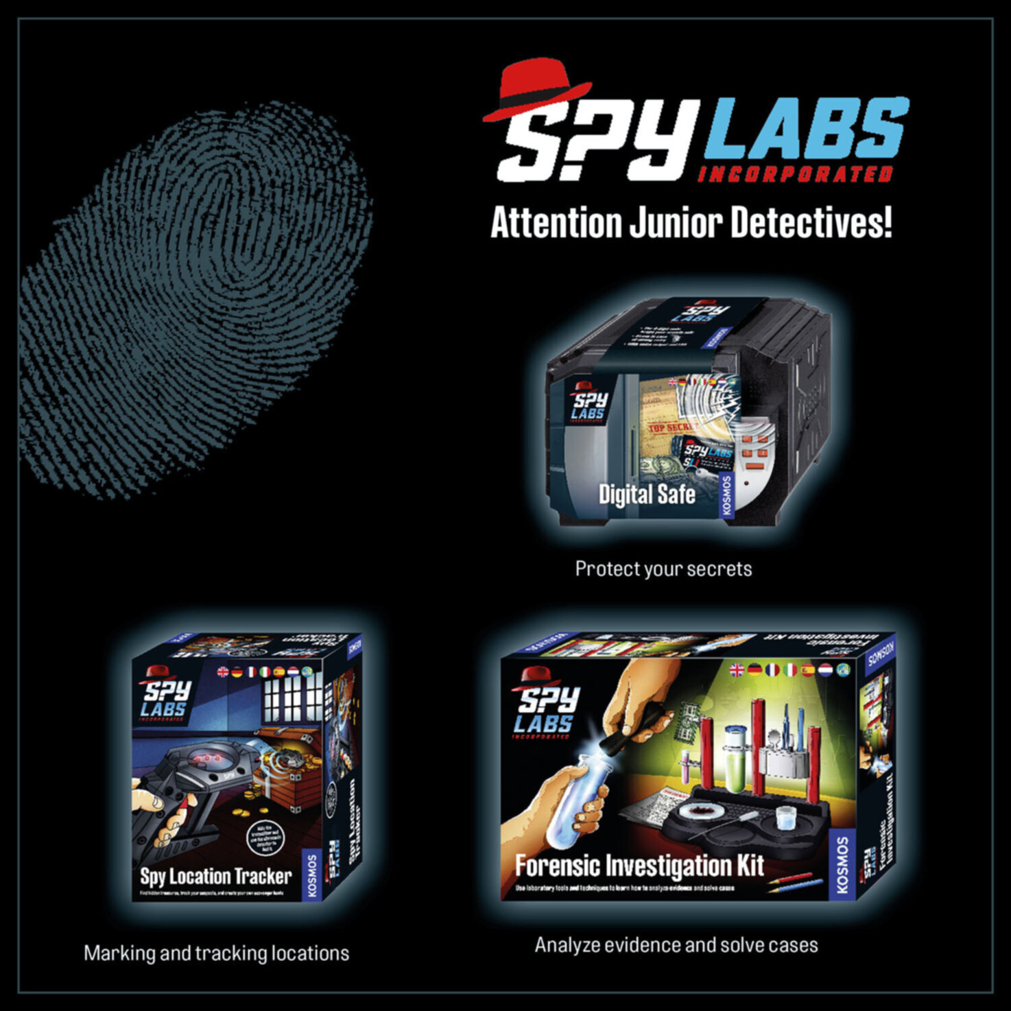 Spy Labs Detektivkoffer