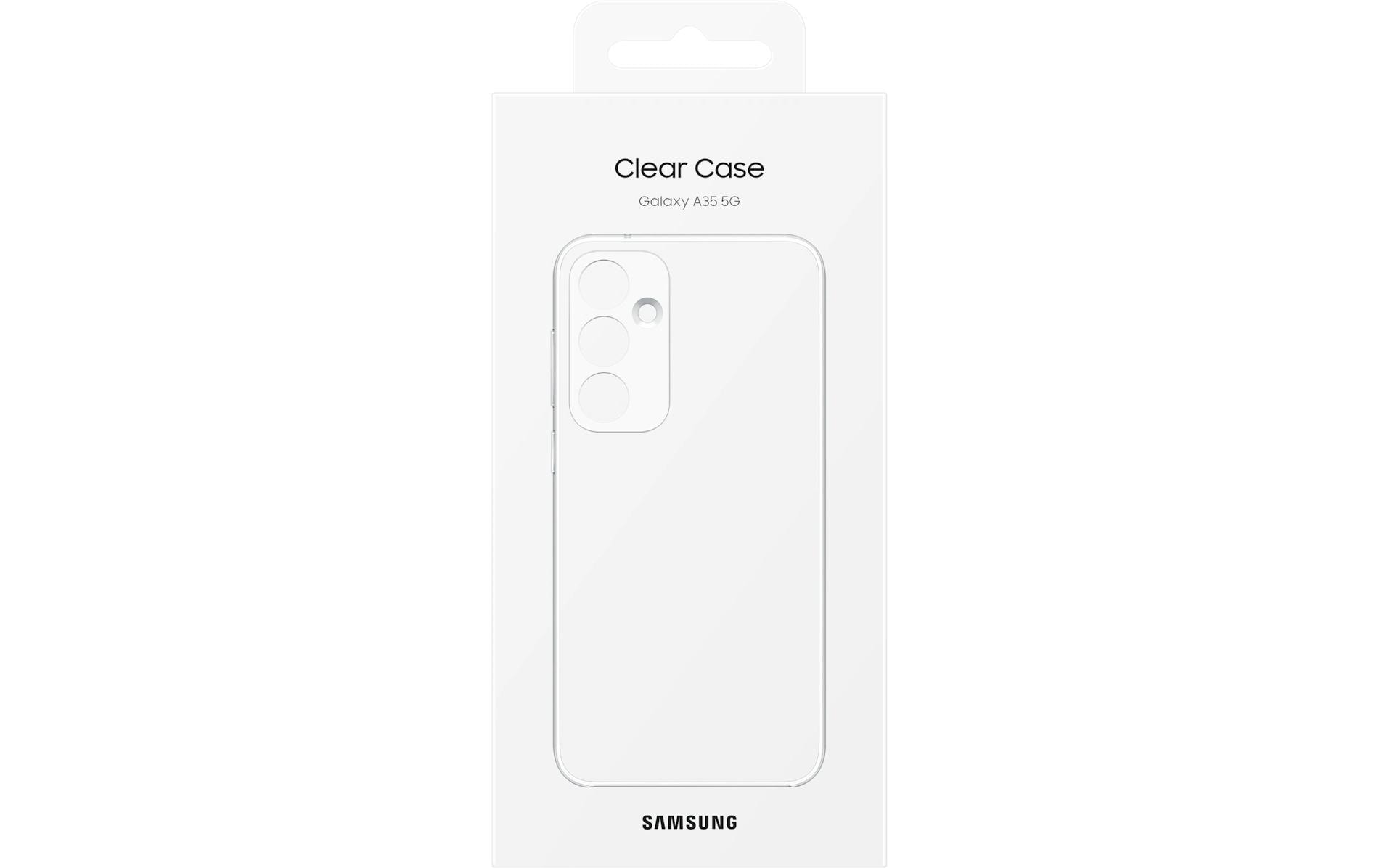 Back Cover Clear Galaxy A35 5GTransparente Schutzhülle für das Samsung Galaxy A35 5G