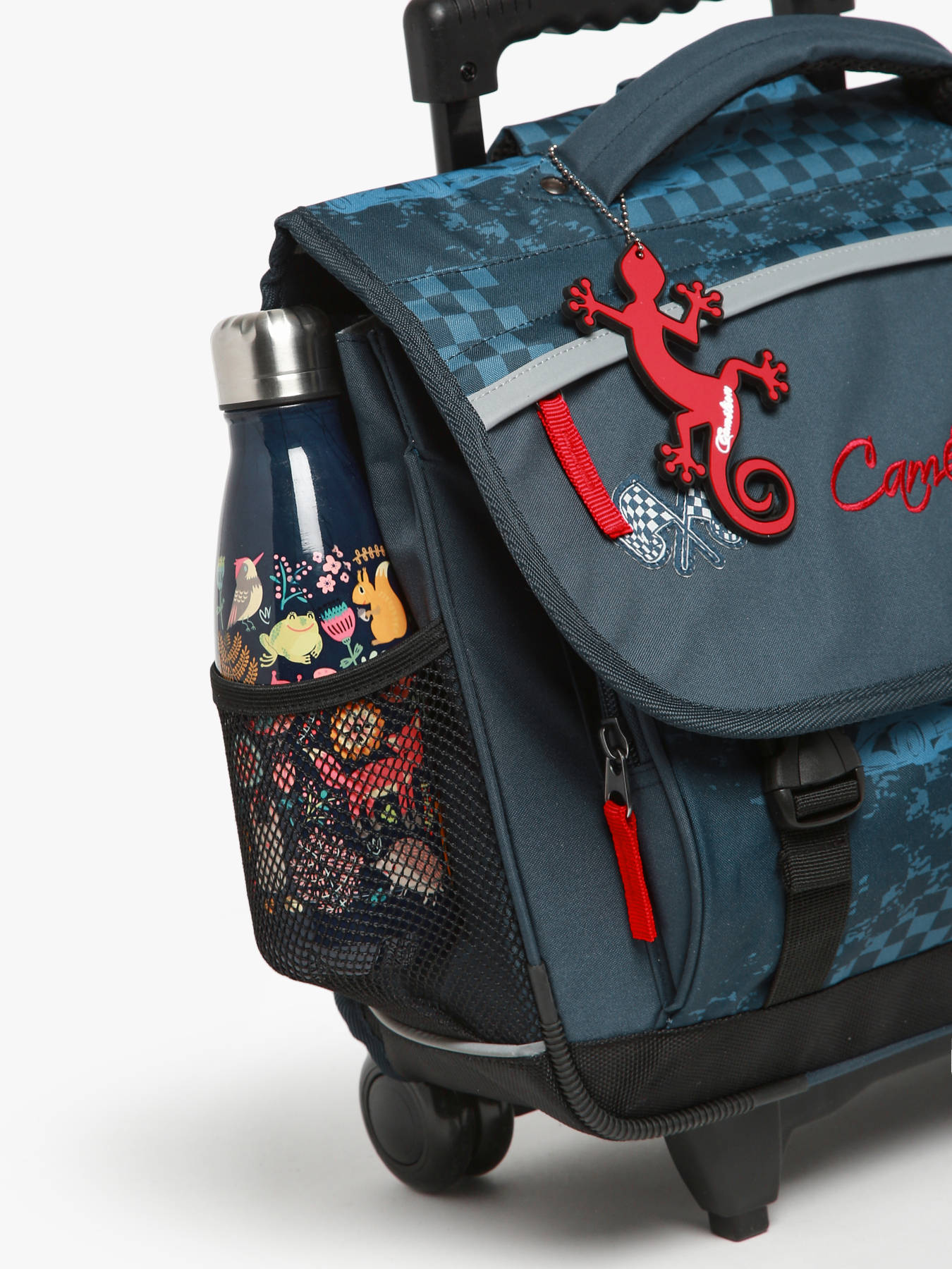 Cartable  roulettes enfant 2 compartiments CAMELEON