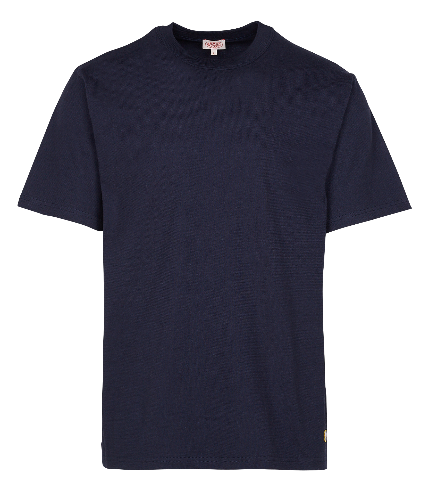 HERITAGE - Tee-shirt col rond regular-fit en coton | Bleu