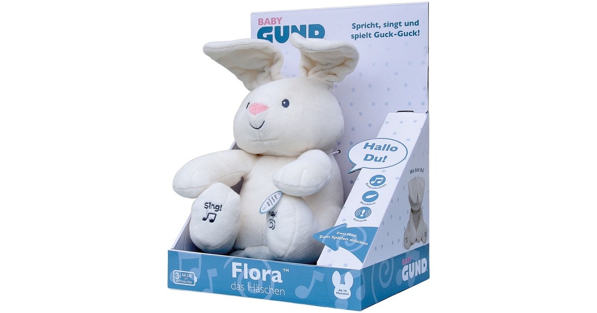 Spin MasterGund - Animated Flora the Bunny Pluchenspeelgoed  (30 cm)
