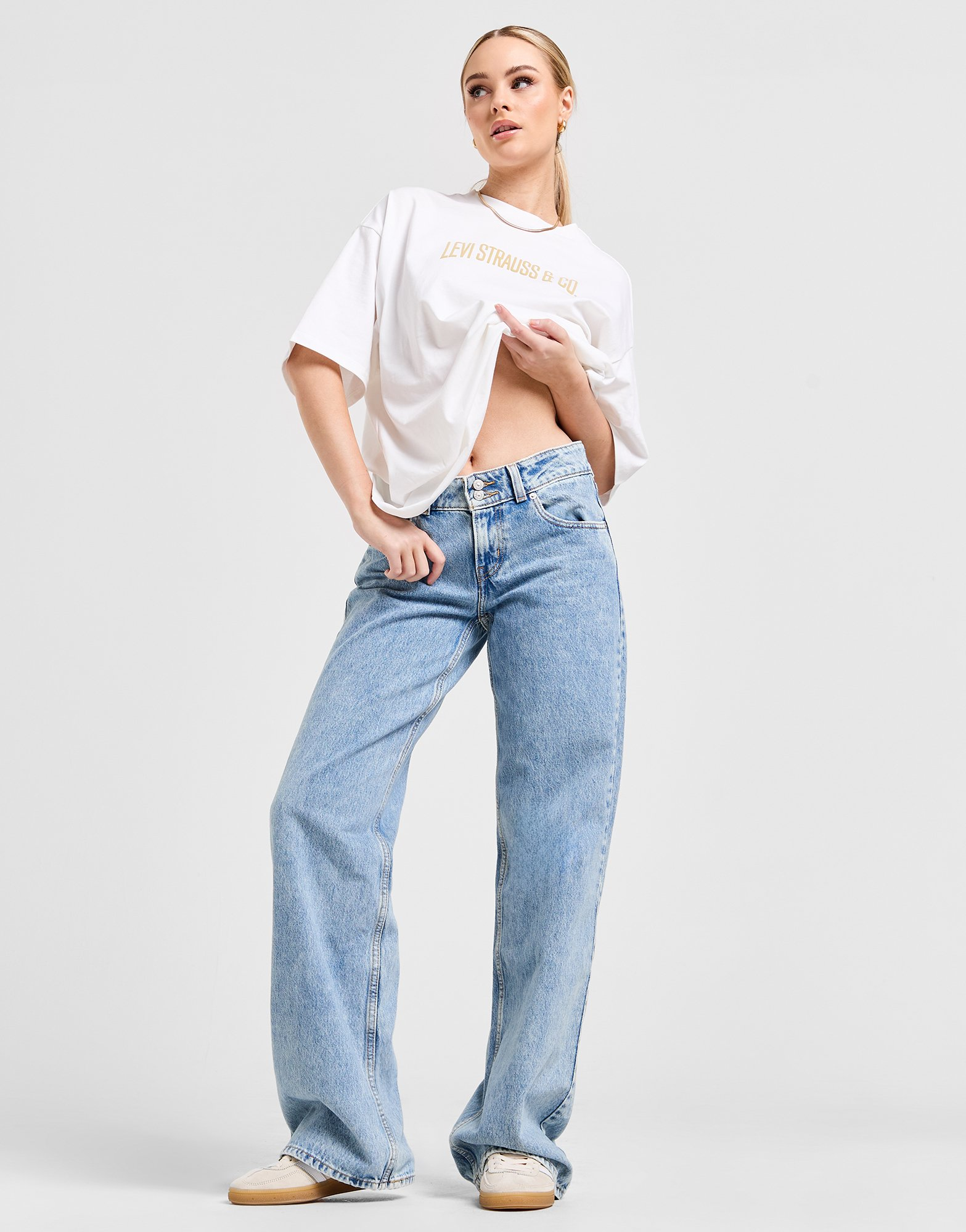 LEVI'S T-shirt Varsity Logo Femme