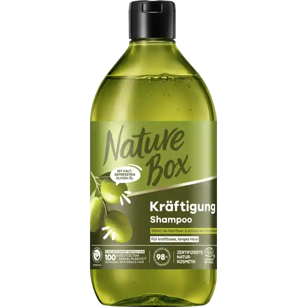 Kräftigungs Shampoo mit kaltgepresstem Olivenöl