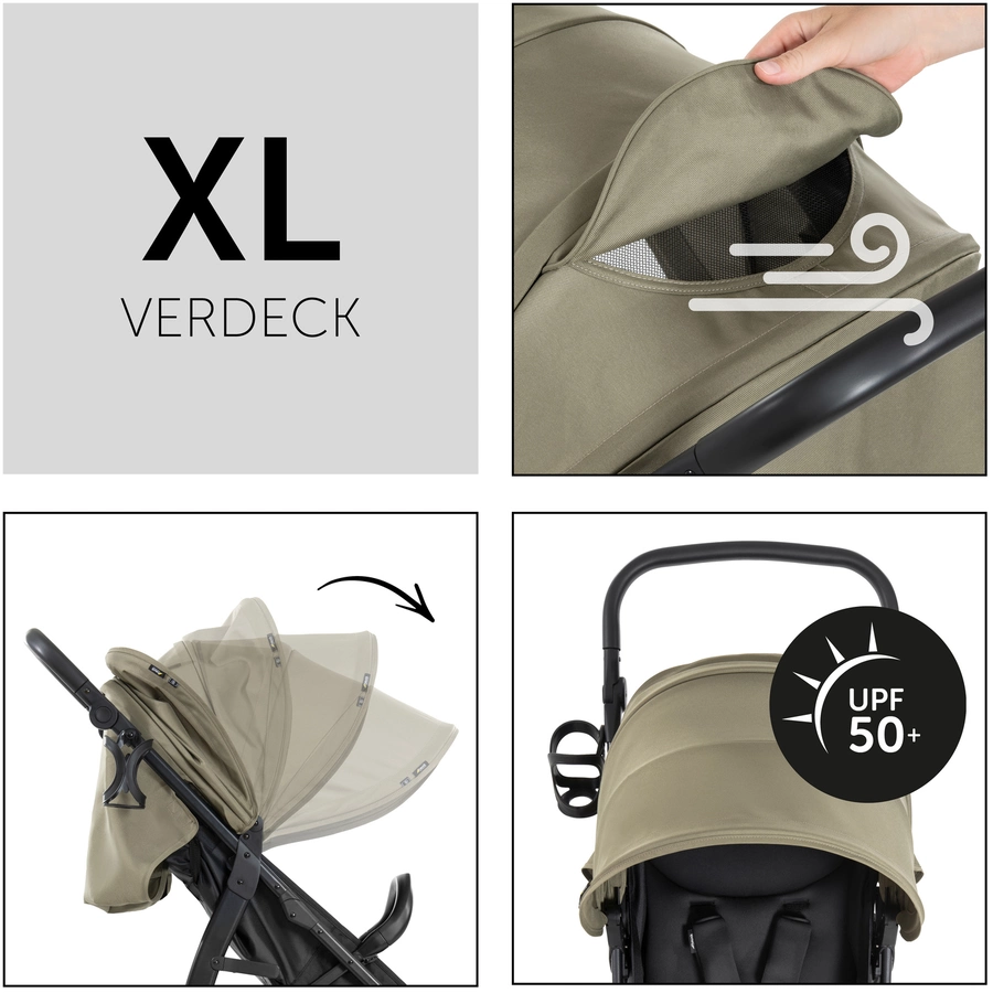 hauck Buggy Rapid 4D Air Olive
