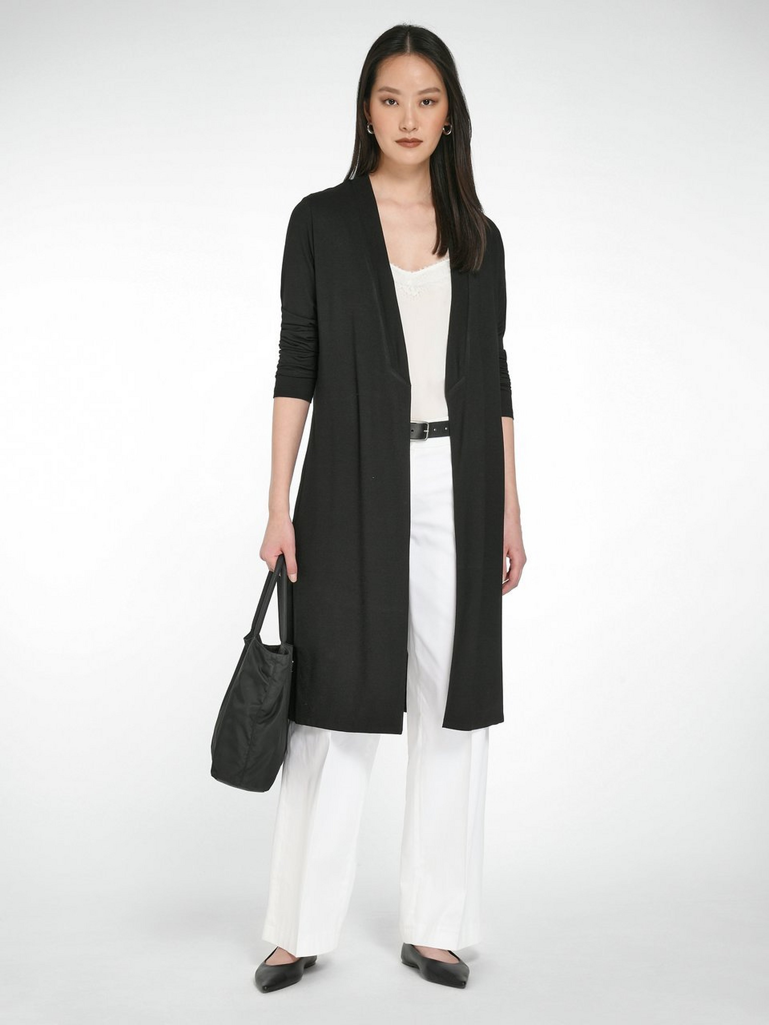 Jersey-Long-Jacke