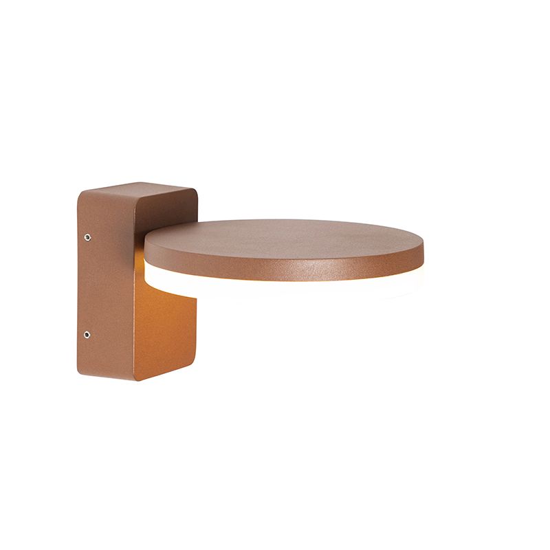 Moderne buiten wandlamp roestbruin incl. LED IP54 - Esmee