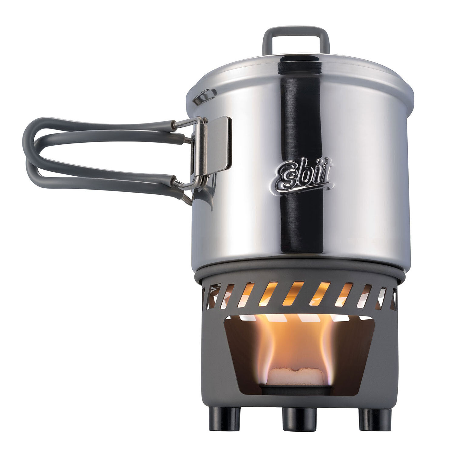Esbit Cookset For Solid Fuel, 585 Ml