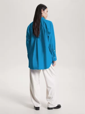 Camisa TH Monogram Oversized Fit
