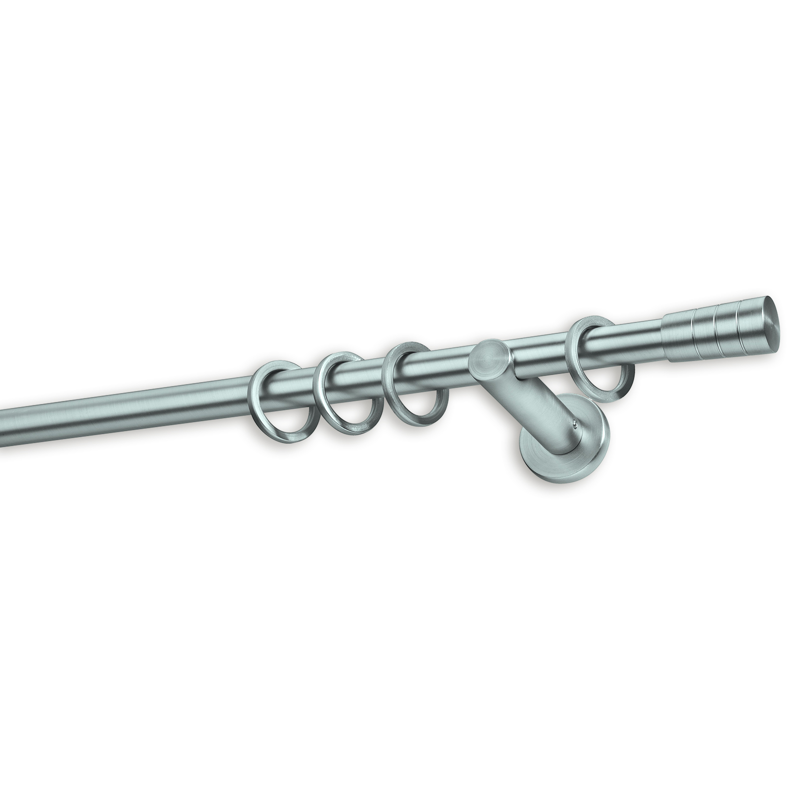 Gardinenstange - Edelstahl - 160 cm