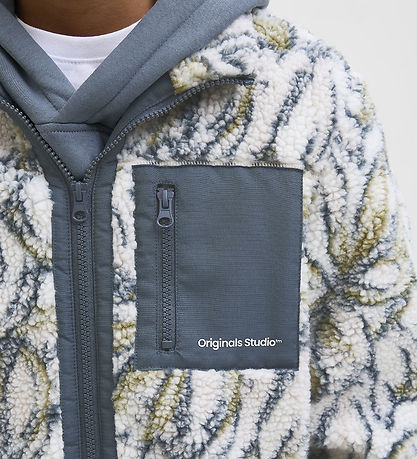 Jack & Jones Fleecejacke - JorVesterbro - Stormy Weather/AOP