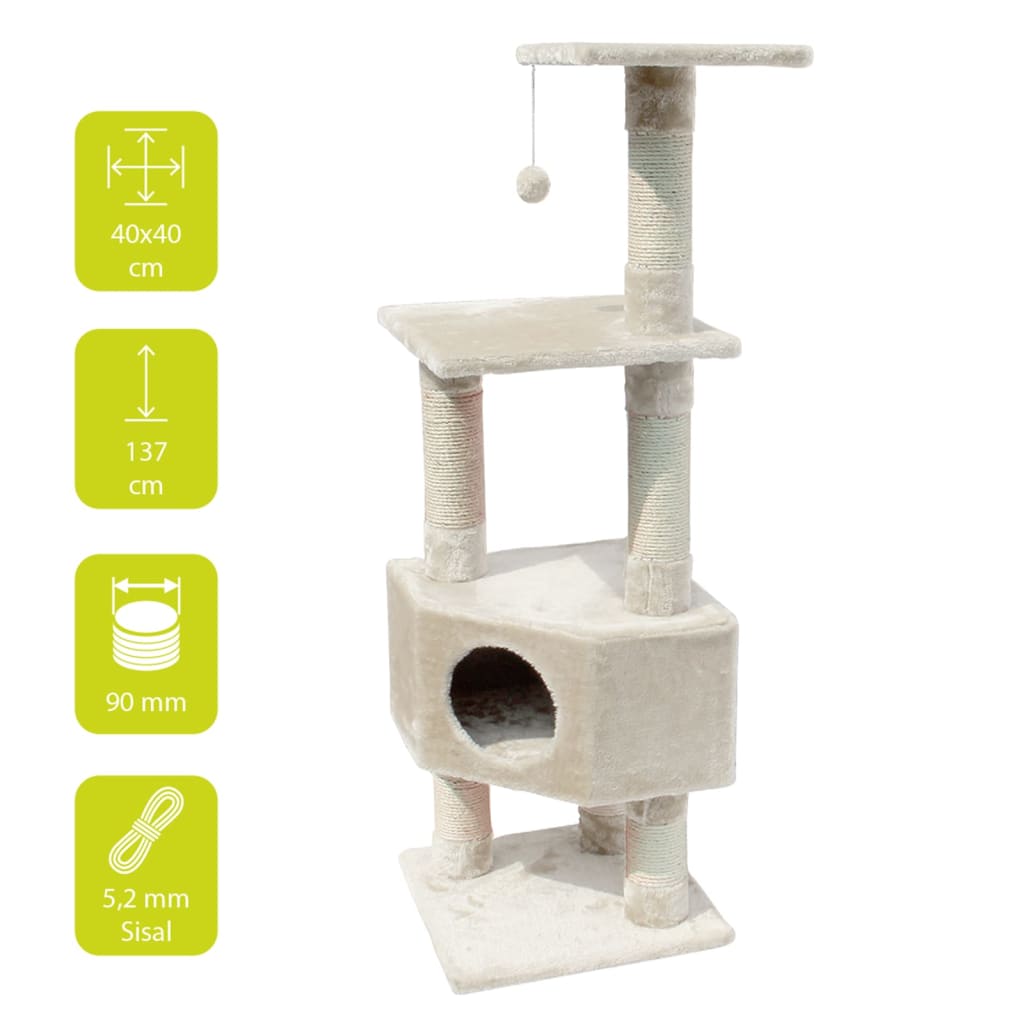 Poste arranhador para gatos