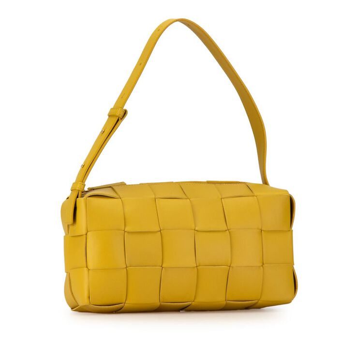 Bottega Veneta Vintage Bottega Veneta Shoulder Bag Yellow
