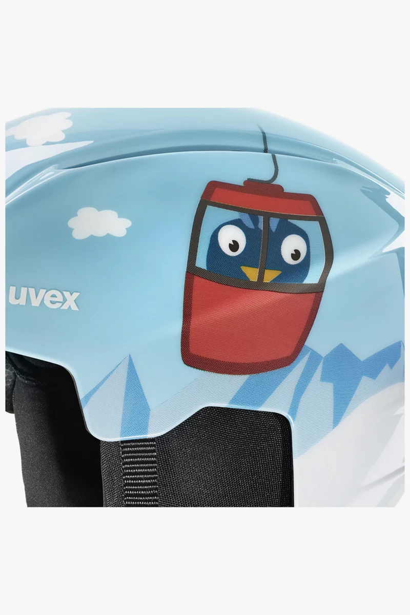 uvex viti Kinder Skihelm + Brille